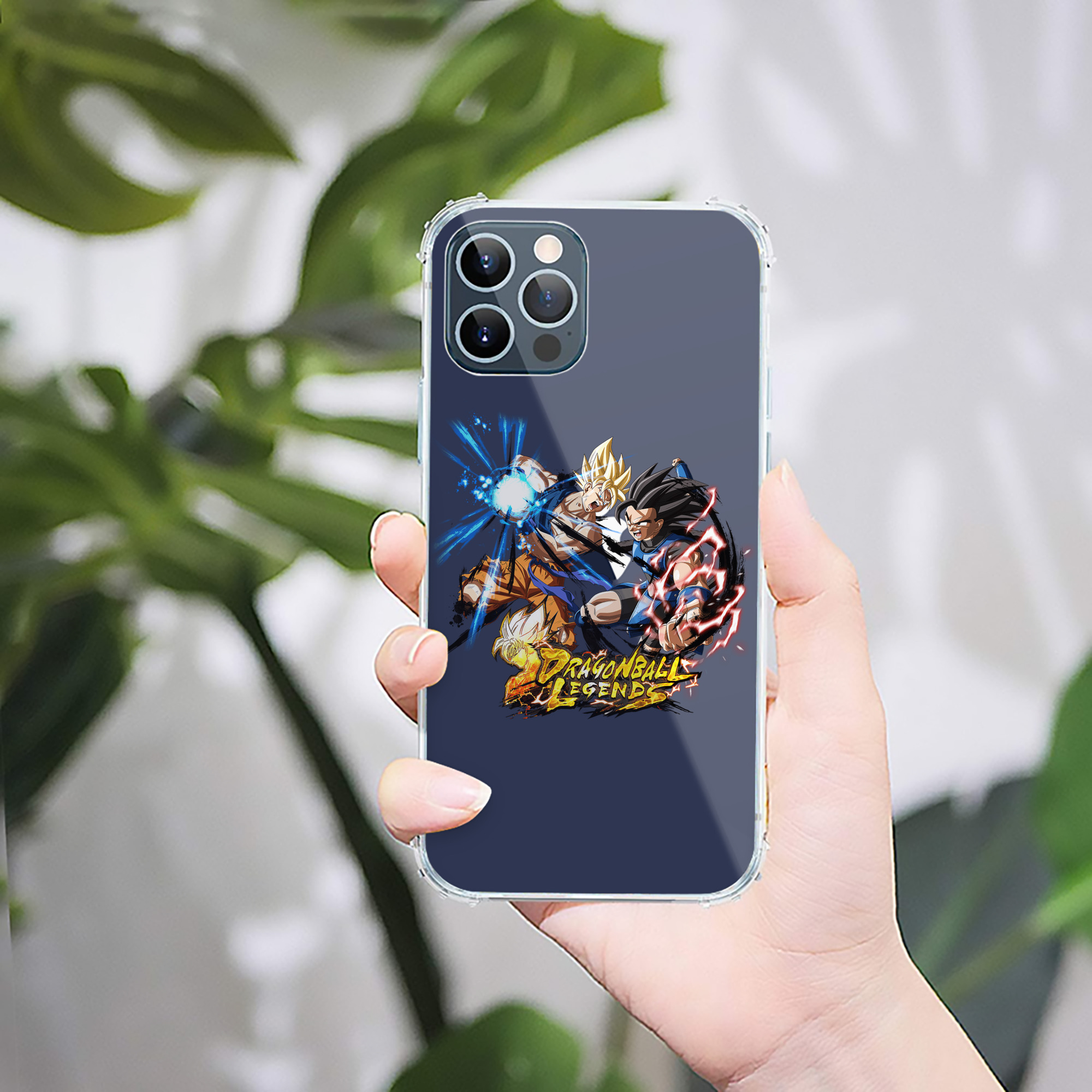 （画像用） ドラゴンボール DRAGON BALL 【iPhone 12シリーズ対応】透明スマホケース（クリアソフトケース）